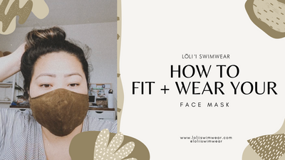 How To Fit + Wear Your Lōliʻi Face Mask